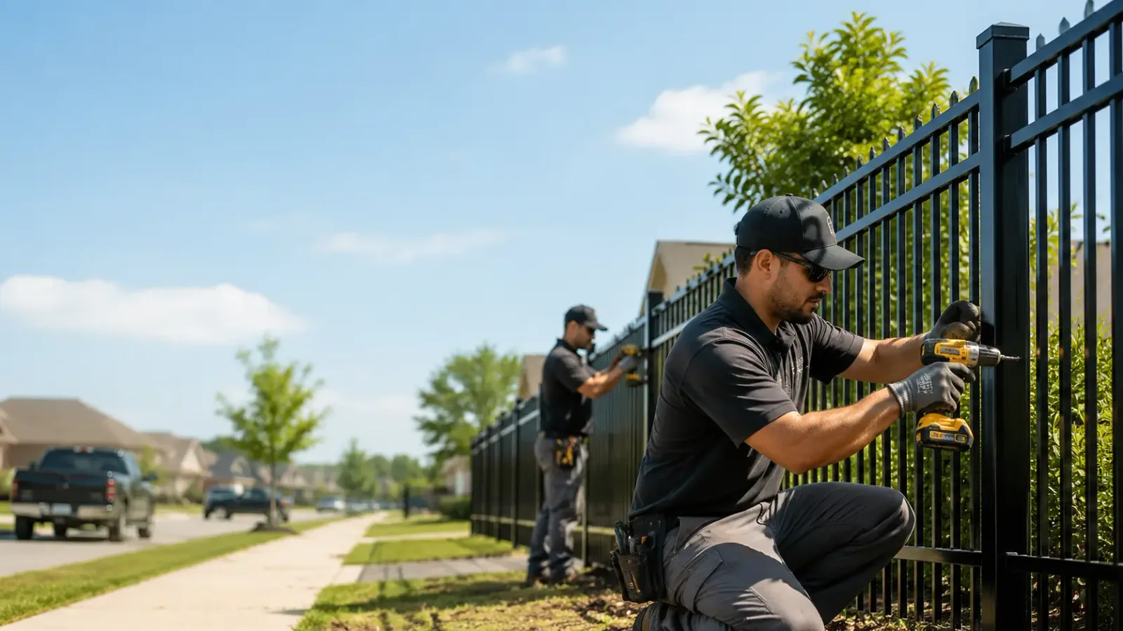 Metal Fence Installation in Bailey, MI
